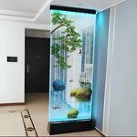 ModernLEDBubbleWallFountainInteriorWaterfallblack_1