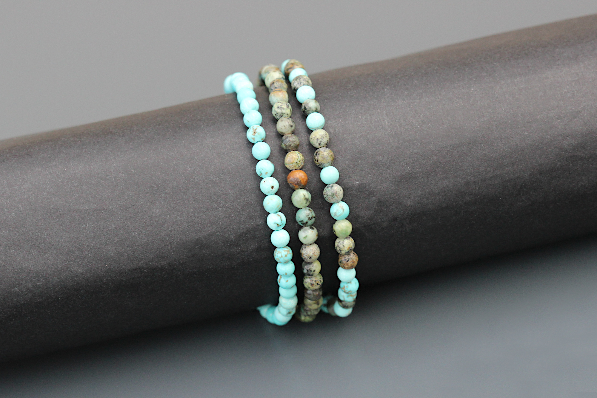 Bracelet de fils délicat et ajustable - Turquoise - Inédit du Nord