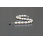 Bracelet Pricila en perles deau douce blanches de 7x6 mm
