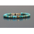 Bracelet Coralia en Jaspe impérial turquoise par DorienneBCréations