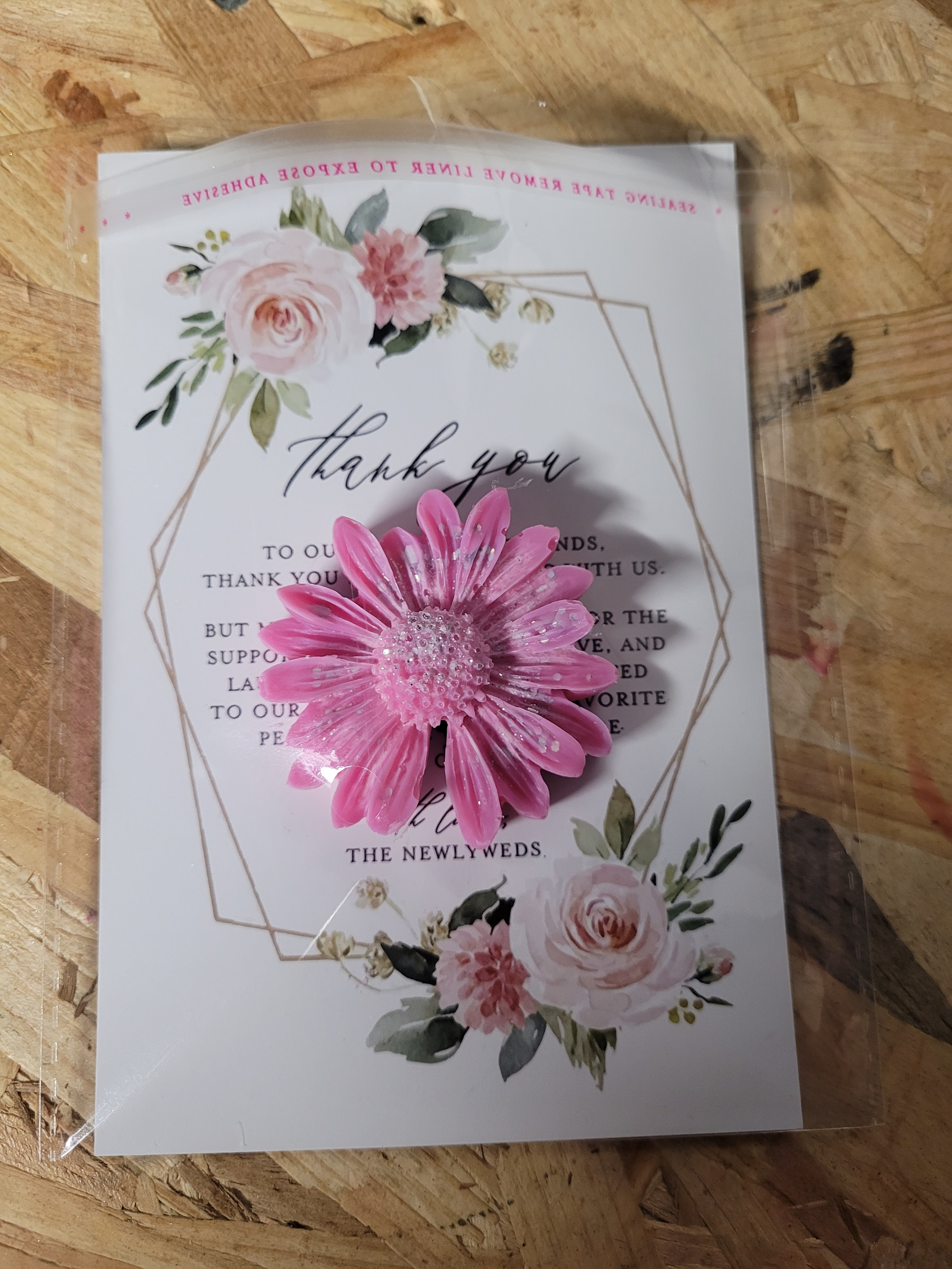 bougie-fondant-fleur-rose