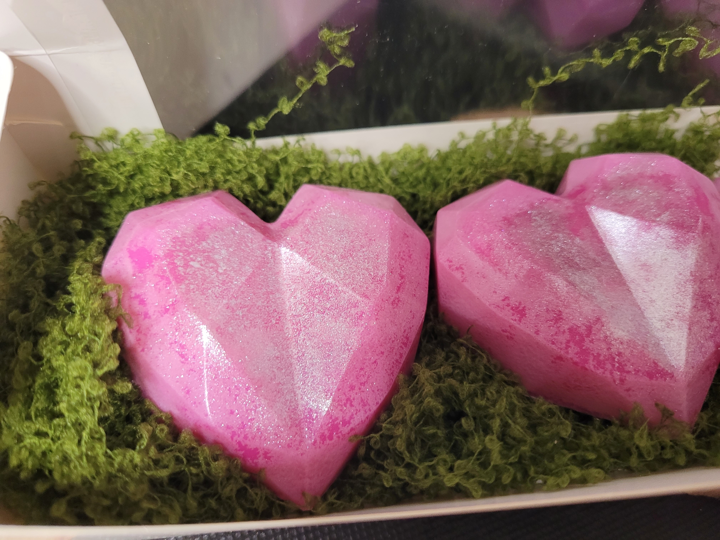 bougies-coeur-diamant-rose