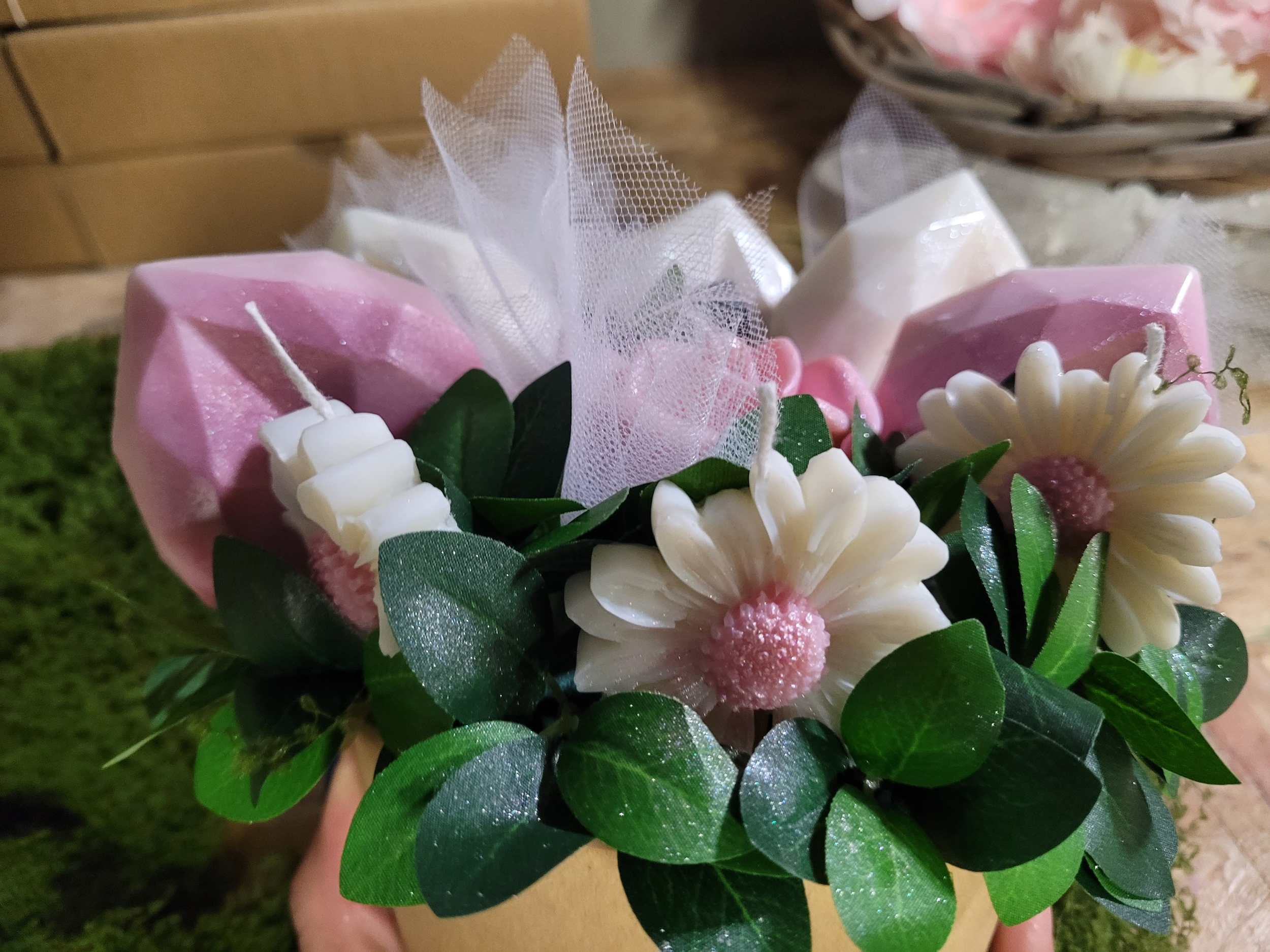 bouquet rond coeur 3