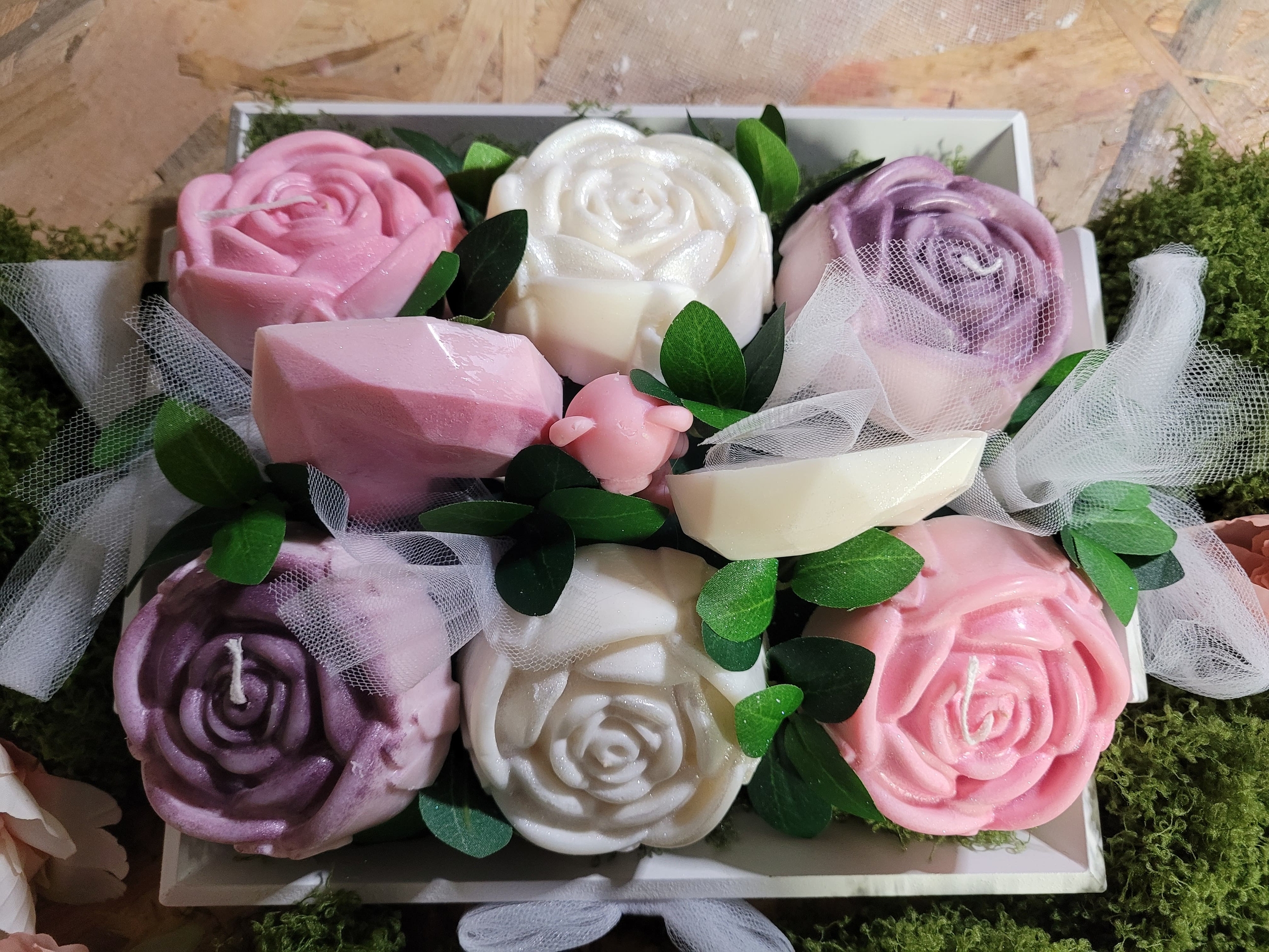 coffret bougie fête des mères