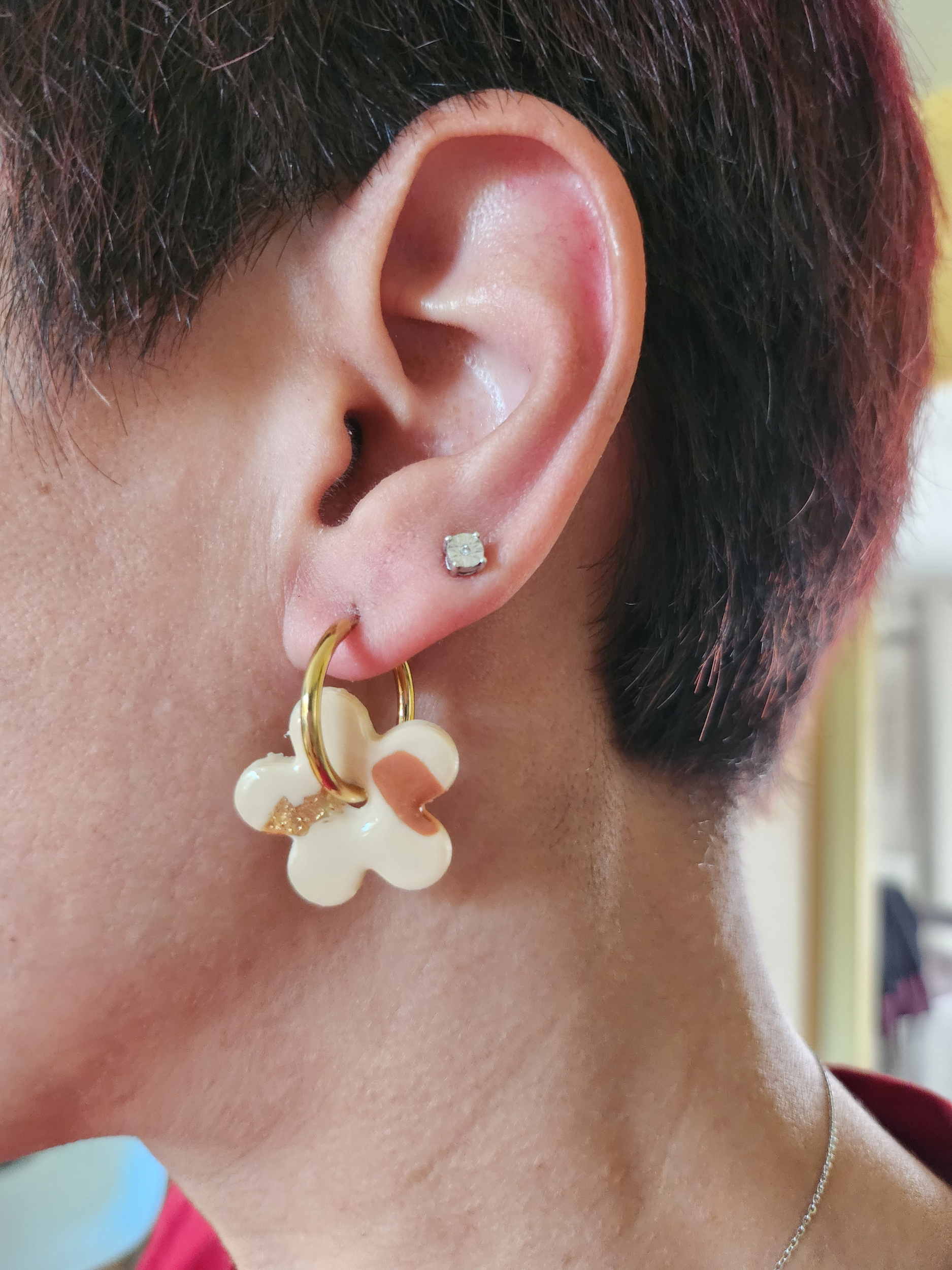 BOUCLES D4OREILLES FLORA CHARMS XL
