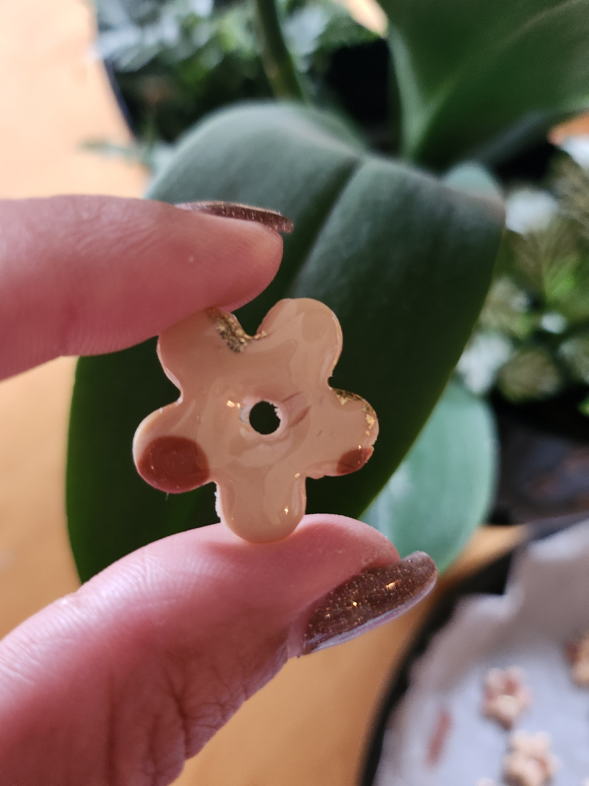 Flora charms XL pate polymere (1)