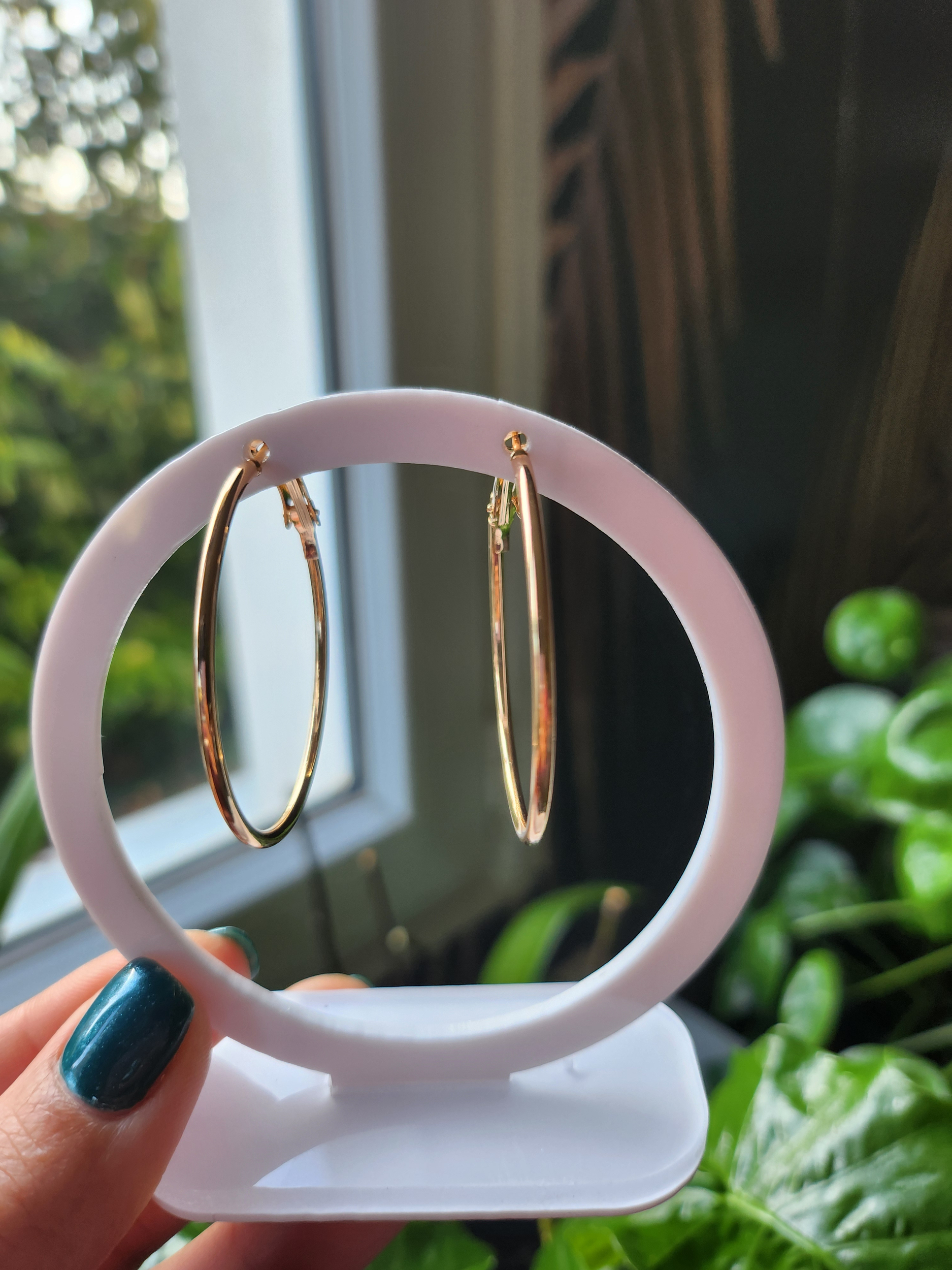 Boucles d oreilles XXL dorées
