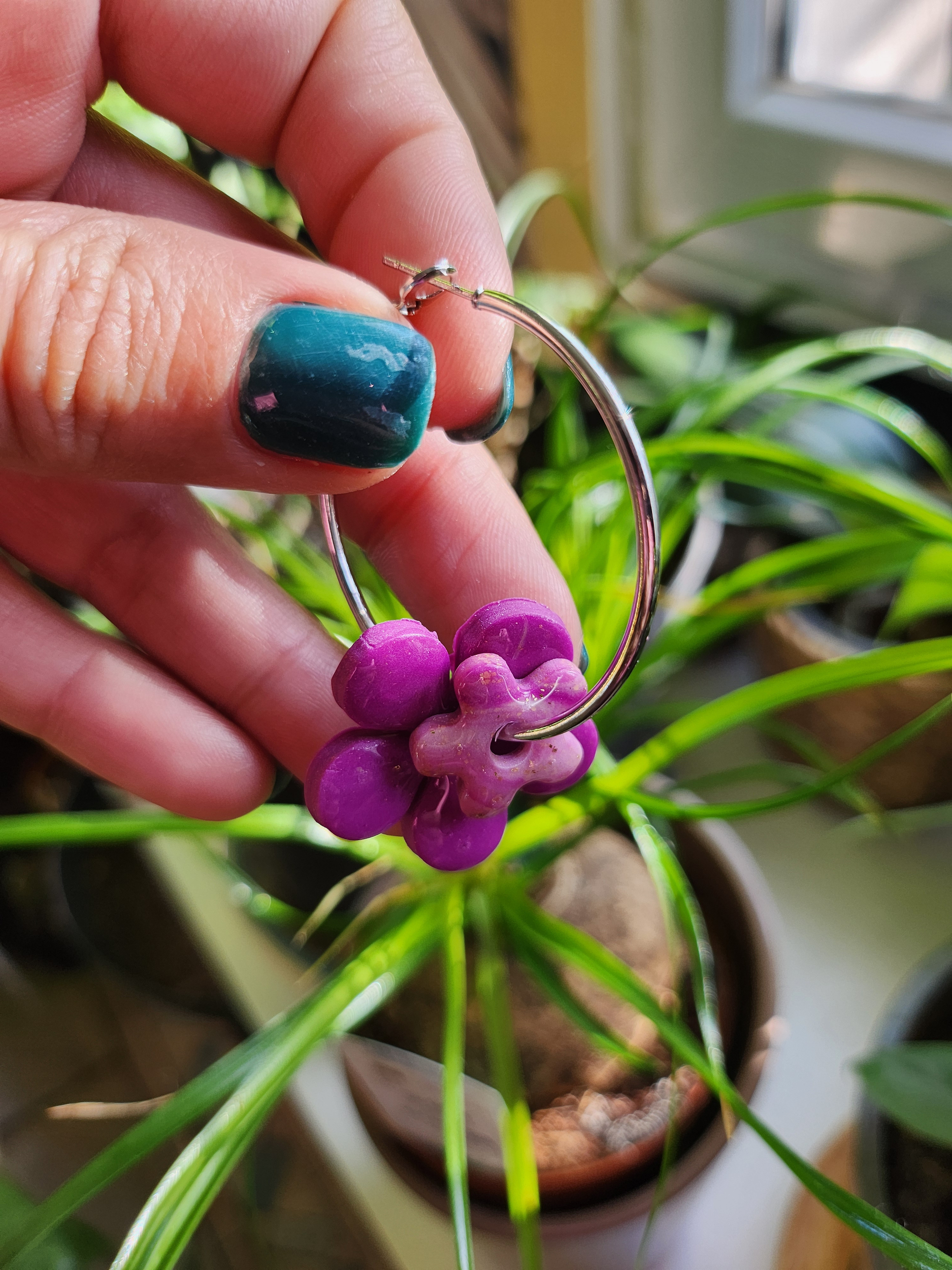 Flora charms duo fuchsia