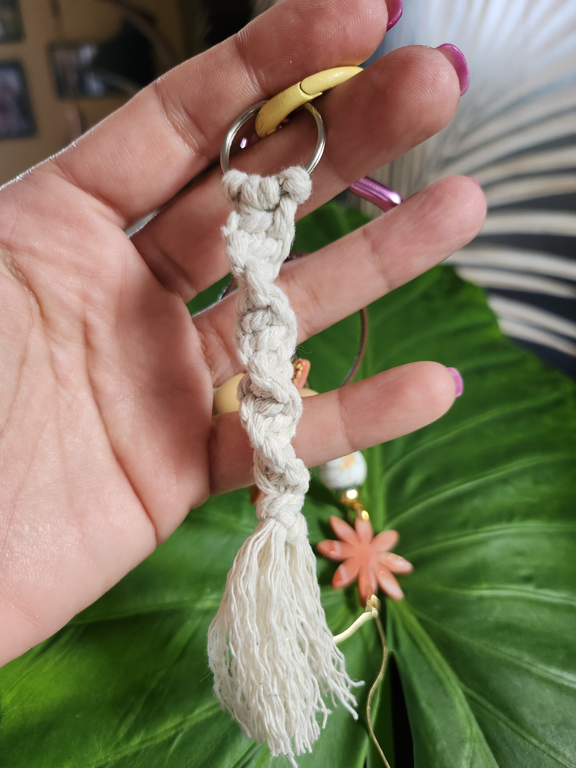 Bijoux de sac et macramé