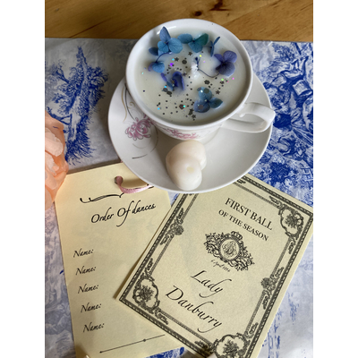 Bougie tasse Bridgerton