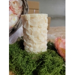 bougie parfumée décor floral