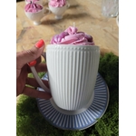 bougie gourmande chantilly cerise