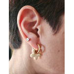 Boucles doreilles mini charms girafe