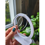 Boucles d oreilles XXL argentées