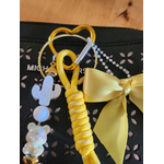 Bijoux de sac avec cactus bloanc