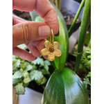 Flora charms or avec sa boucle