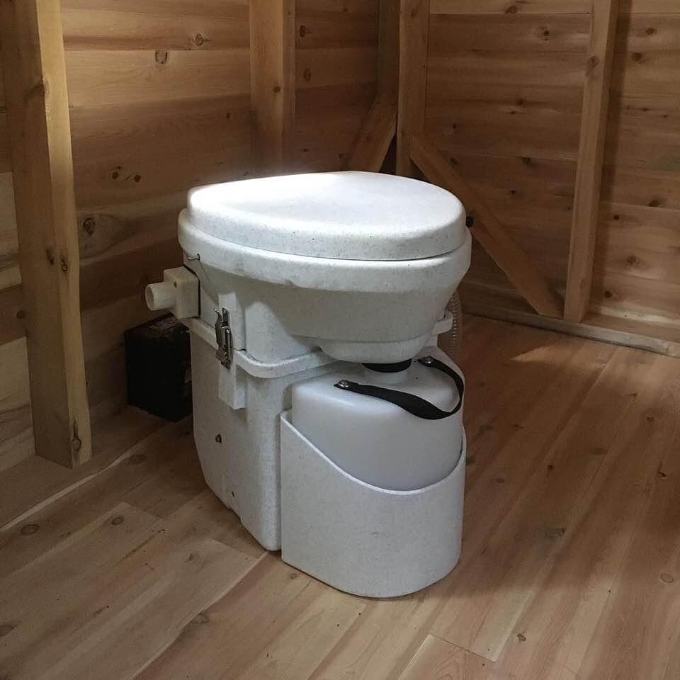 Toilettes à Compost Varile Komposti - Toilettes Sèches Sans Eau, Pour Jardin, Camping - Séparation Liquide/solide, 47L