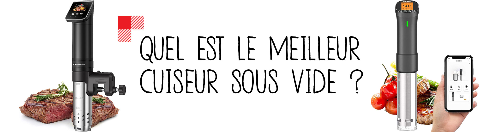 Quelle différence entre un thermoplongeur et un cuiseur sous vide
