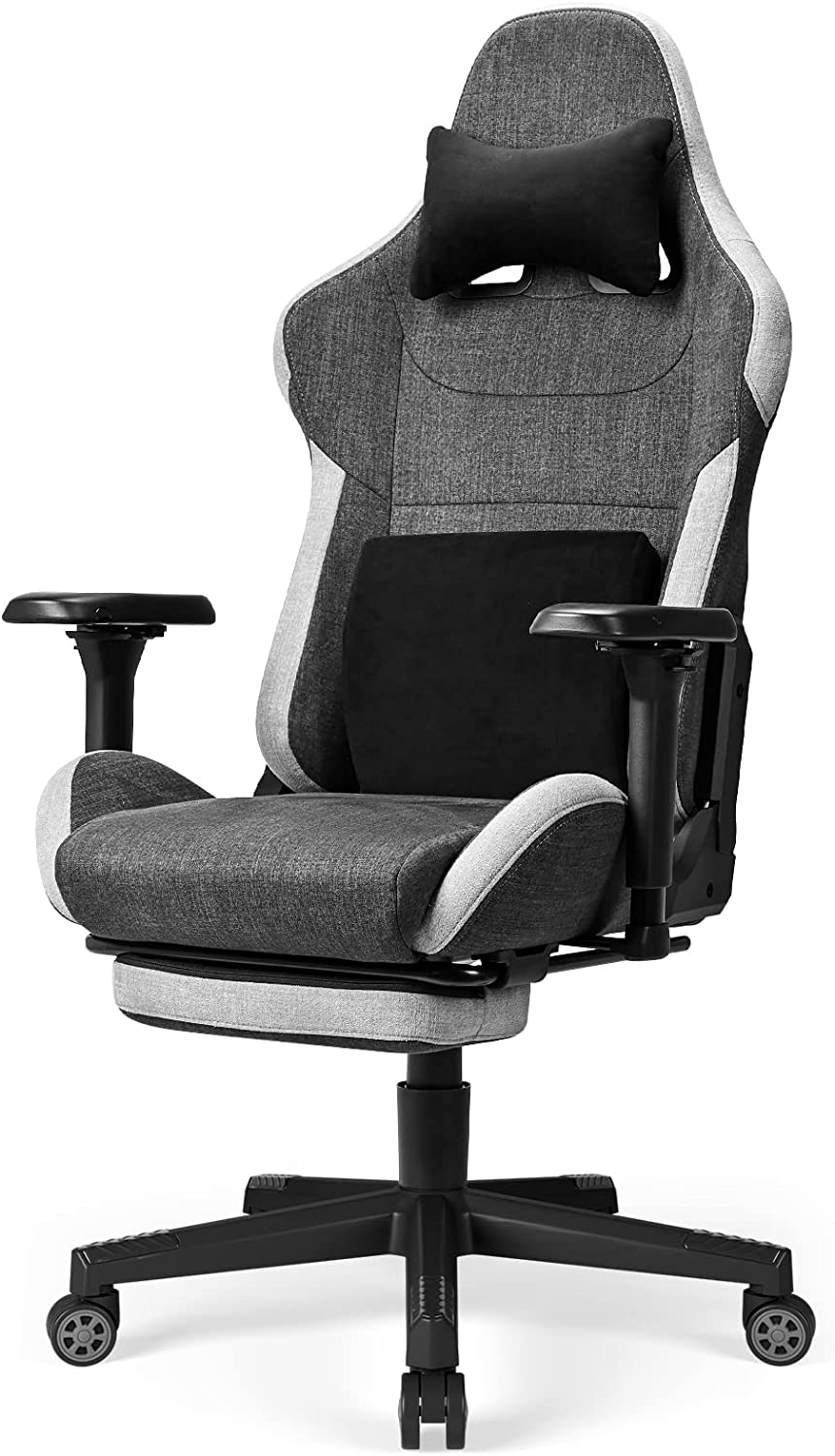 BASETBL - chaise gaming avec repose-pieds