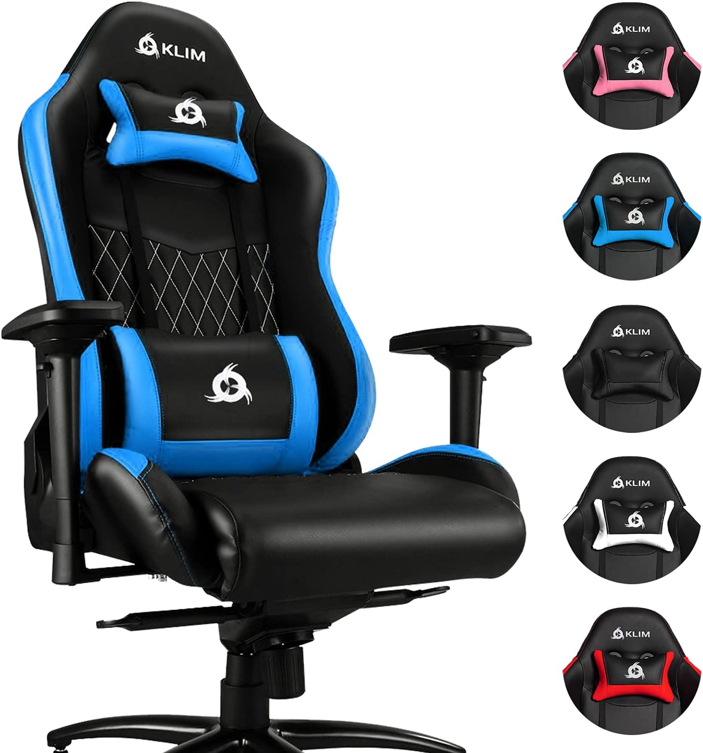 KLIM Esports - chaise gaming - Bleu