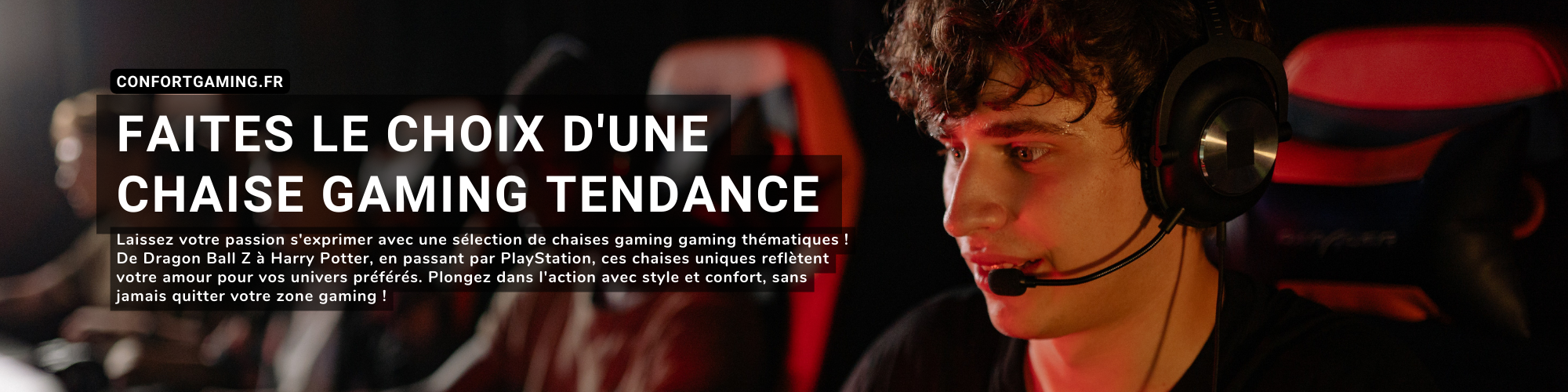 Chaise gaming tendance