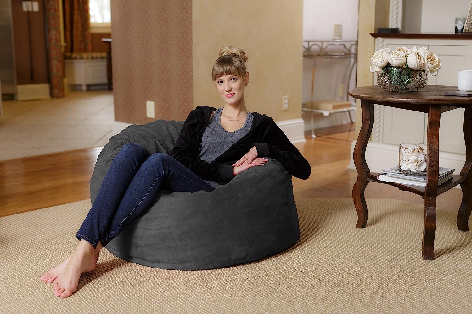 Pouf Industriel Modernité et Mémoire de Forme