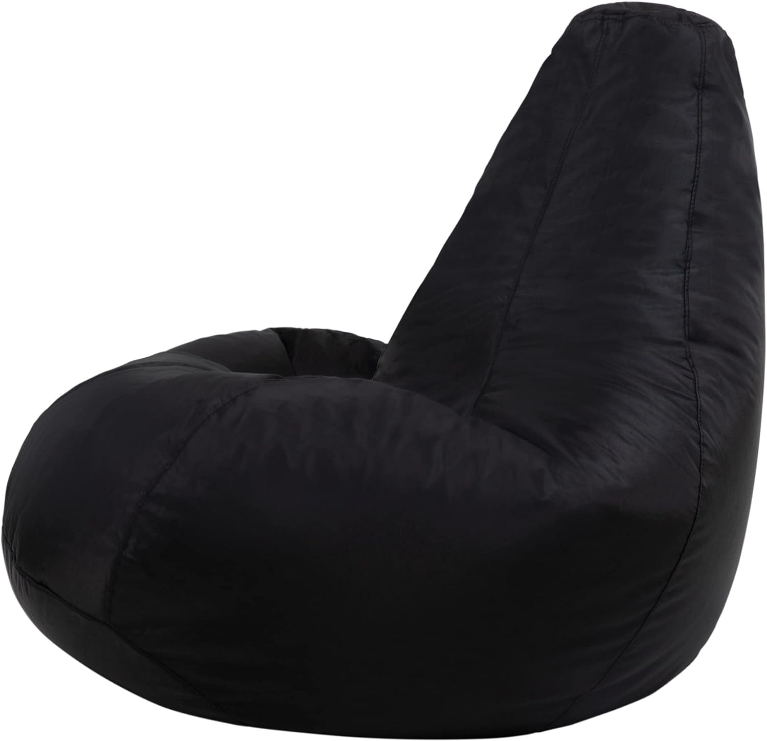Pouf Poire Noir L'écrin de Confort Moderne
