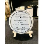 Bougie cuir & bois