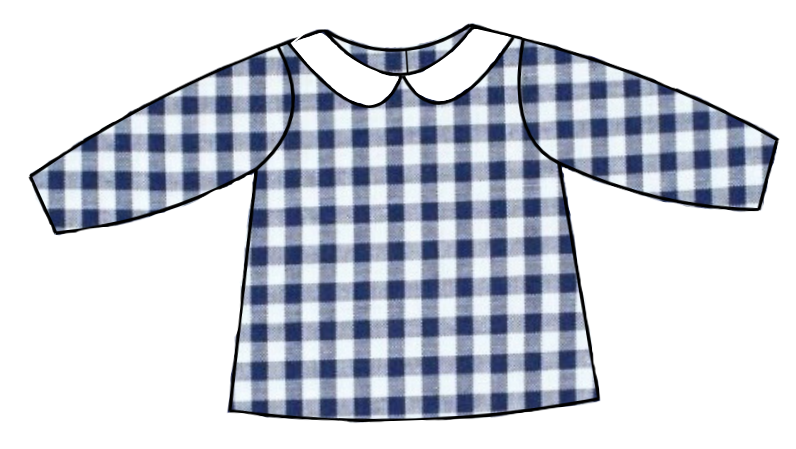 vichy col blanc