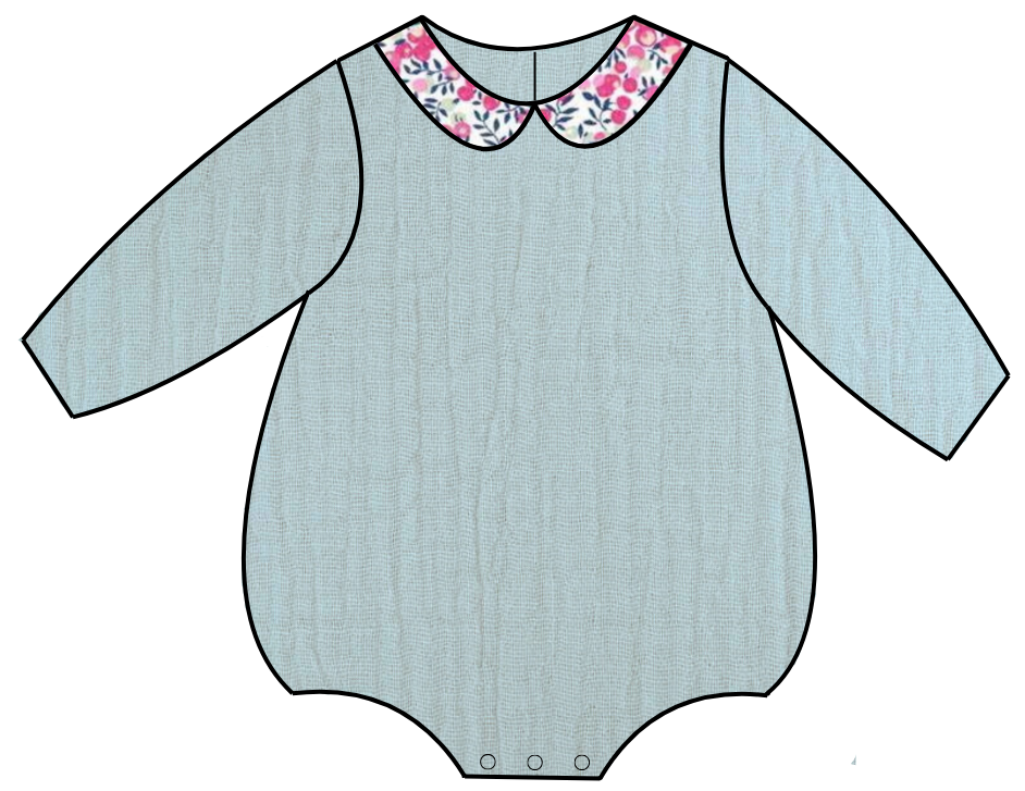 bloomer velours marine