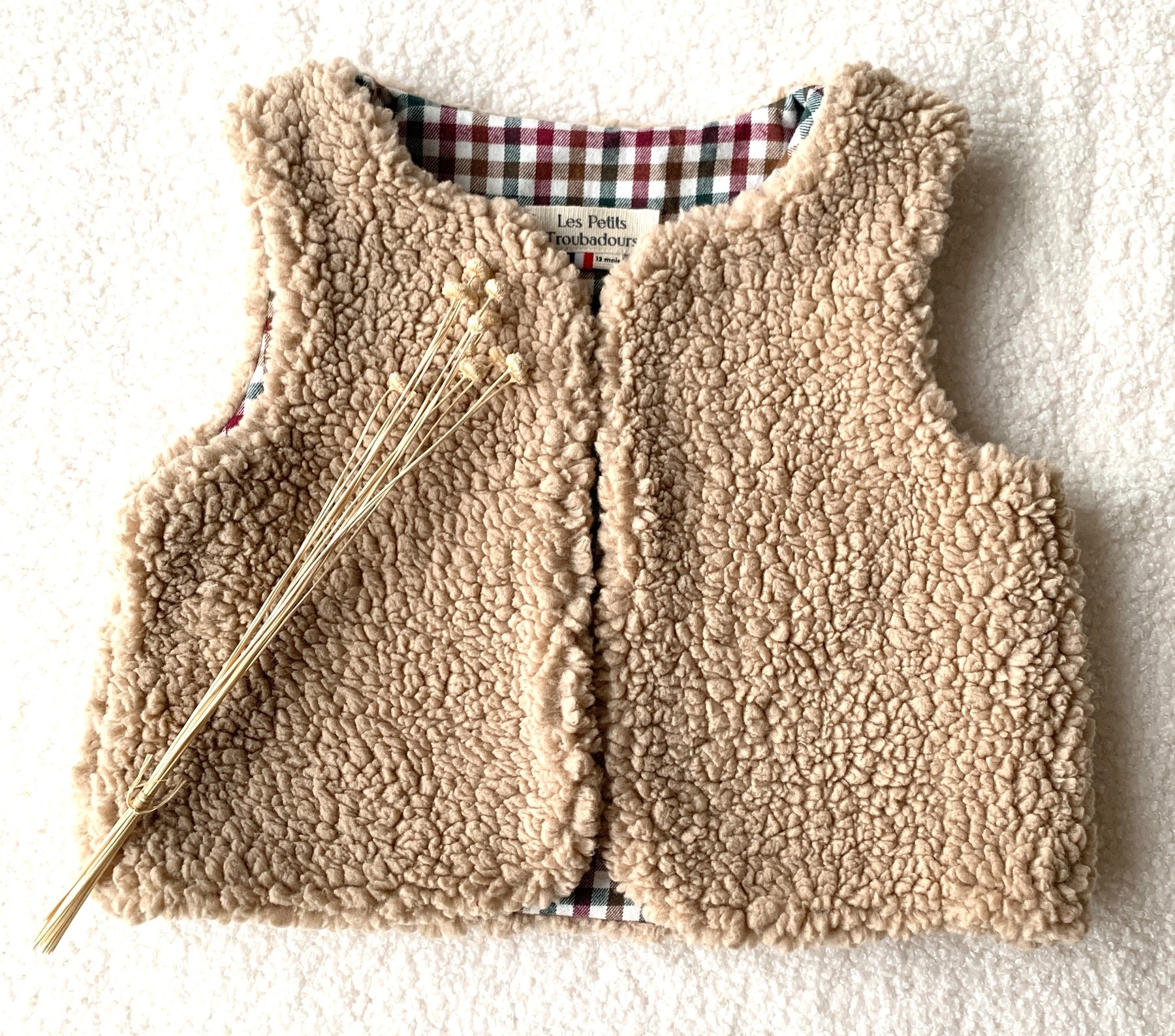 gilet sans manche coton gratté 2