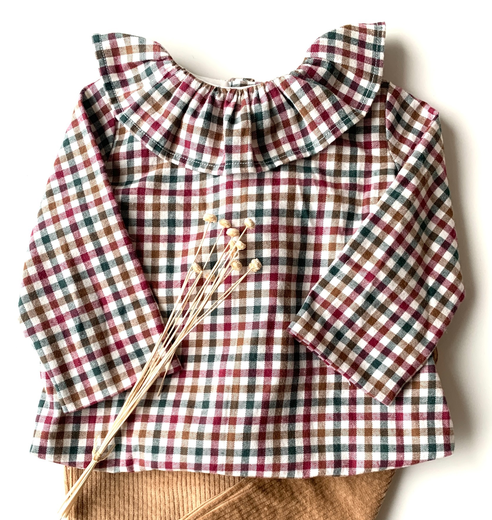 blouse coton gratté