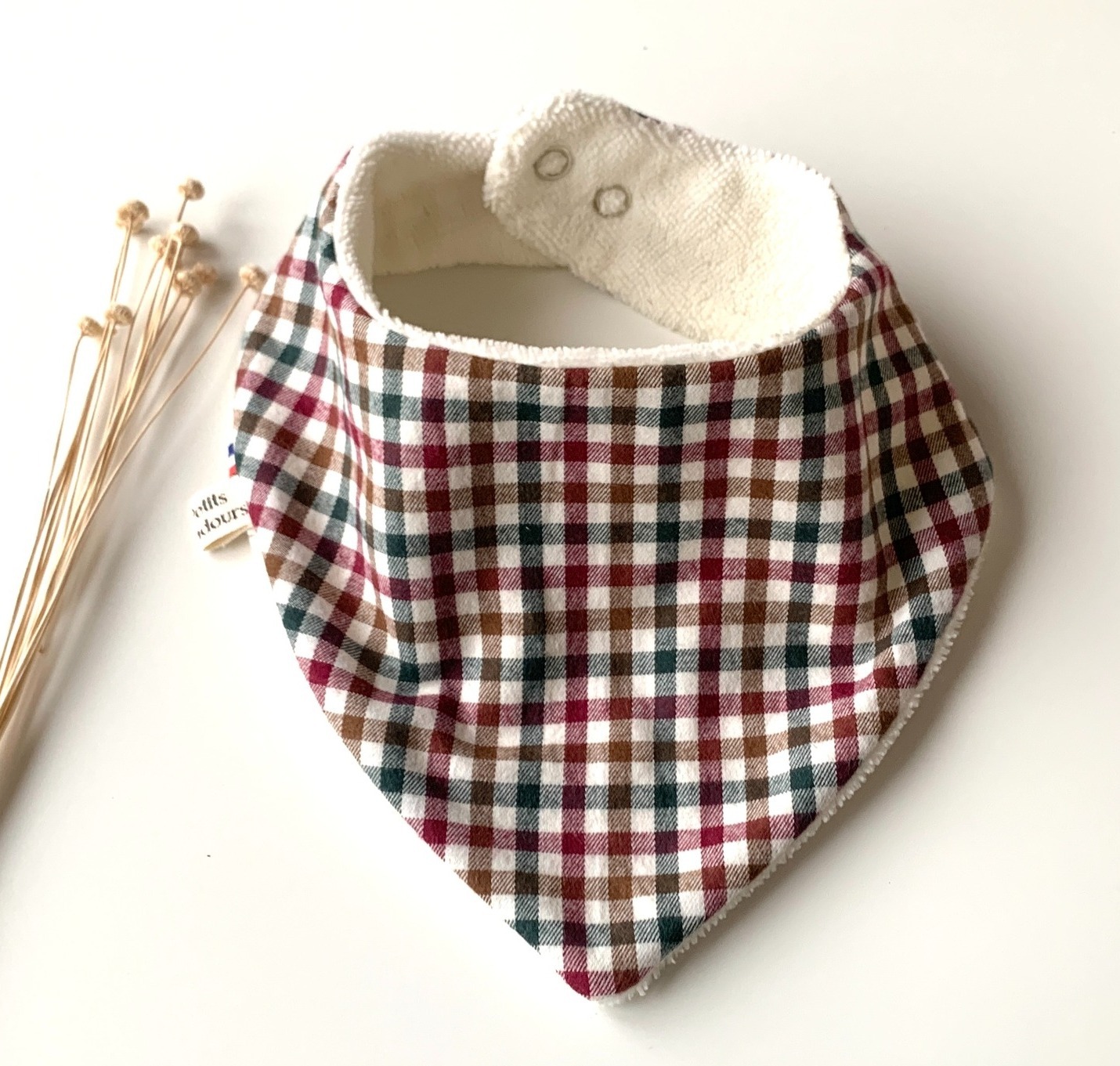 bandana coton gratté