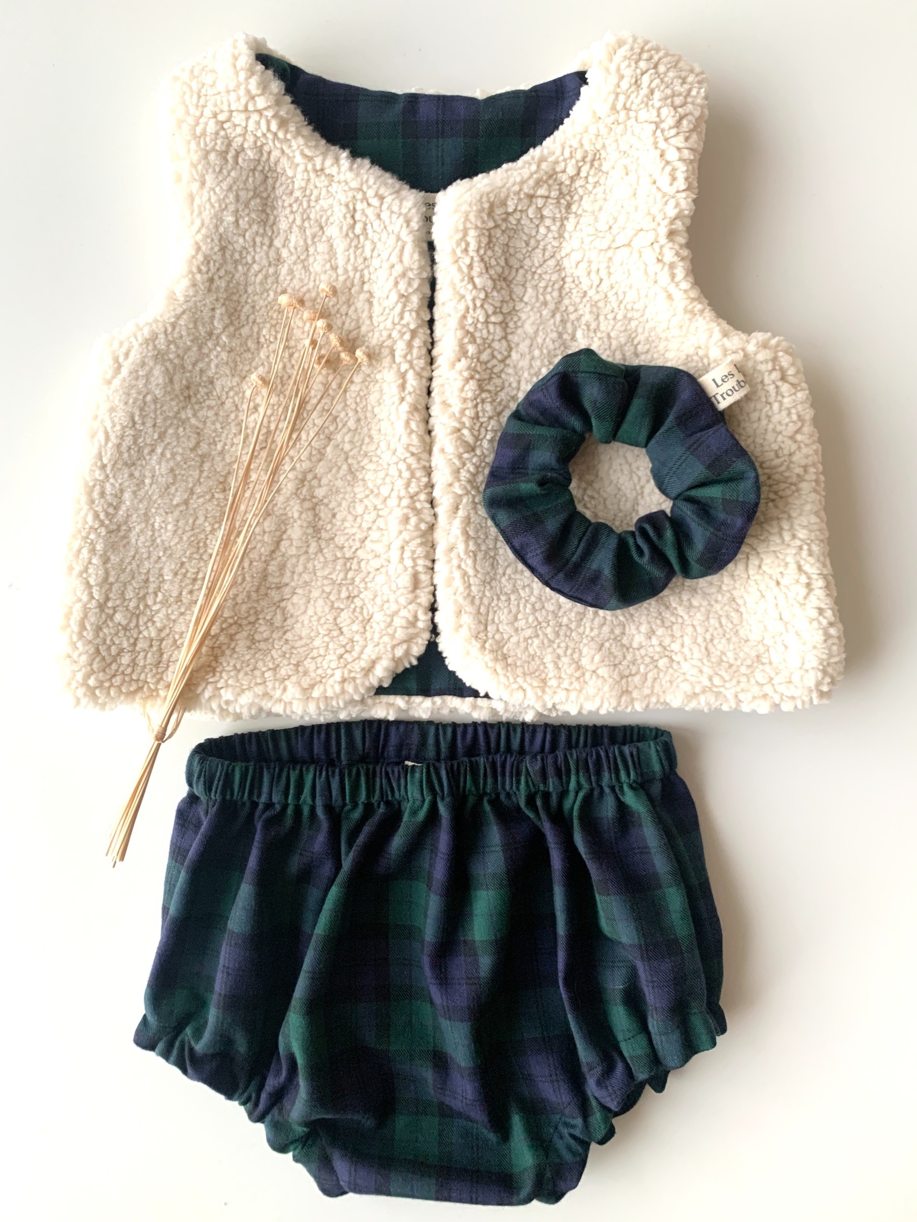 gilet bloomer tartan chouchou