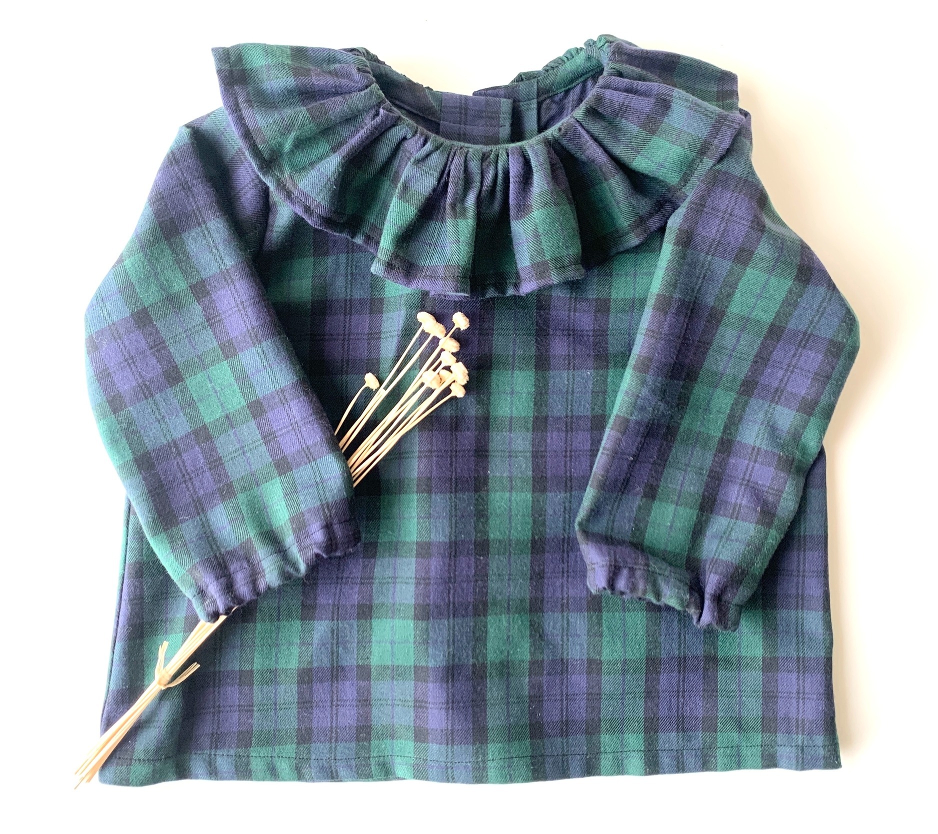 blouse tartan