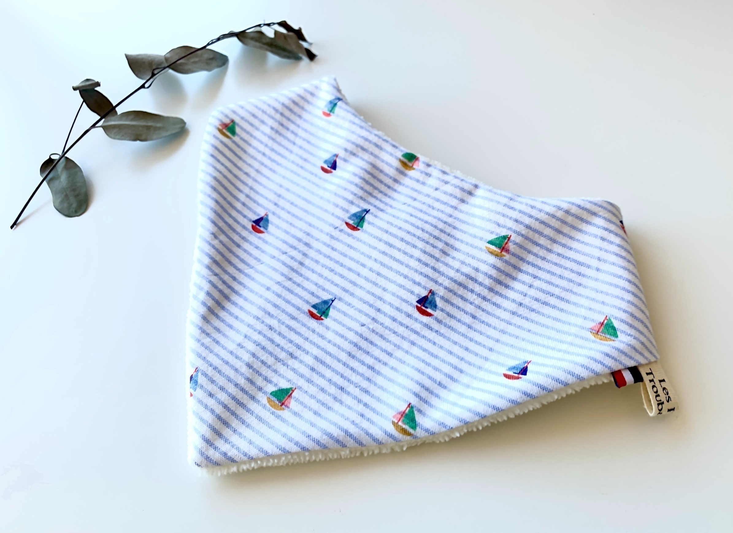 bavoir bandana bateaux