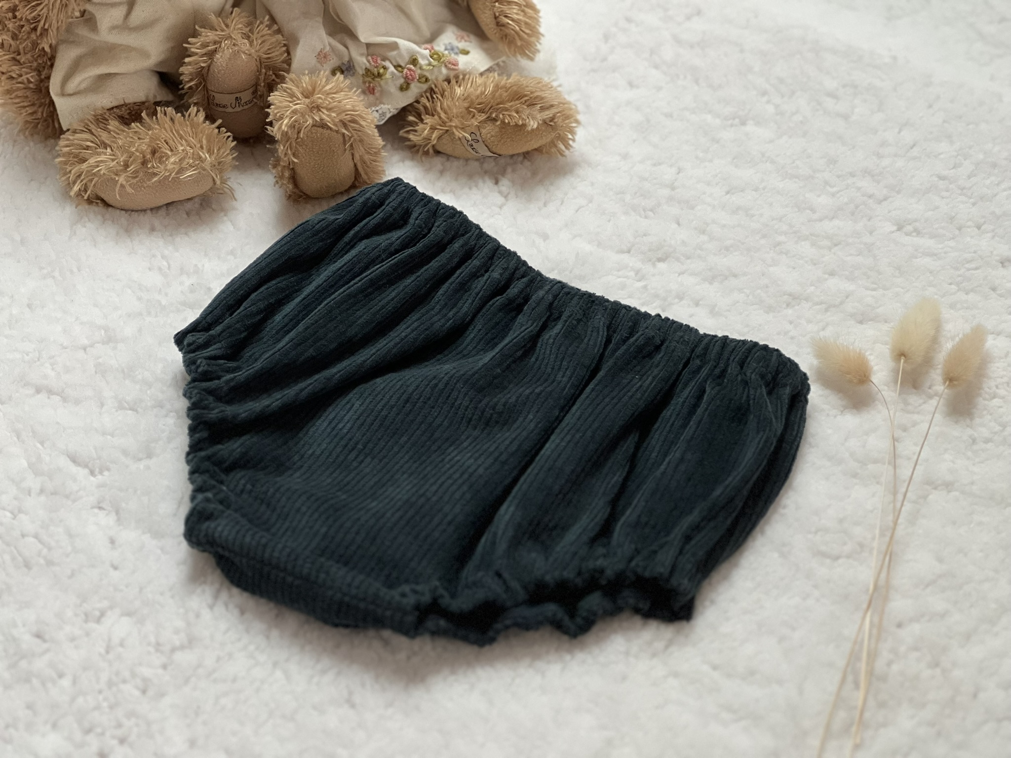 bloomer velours vert