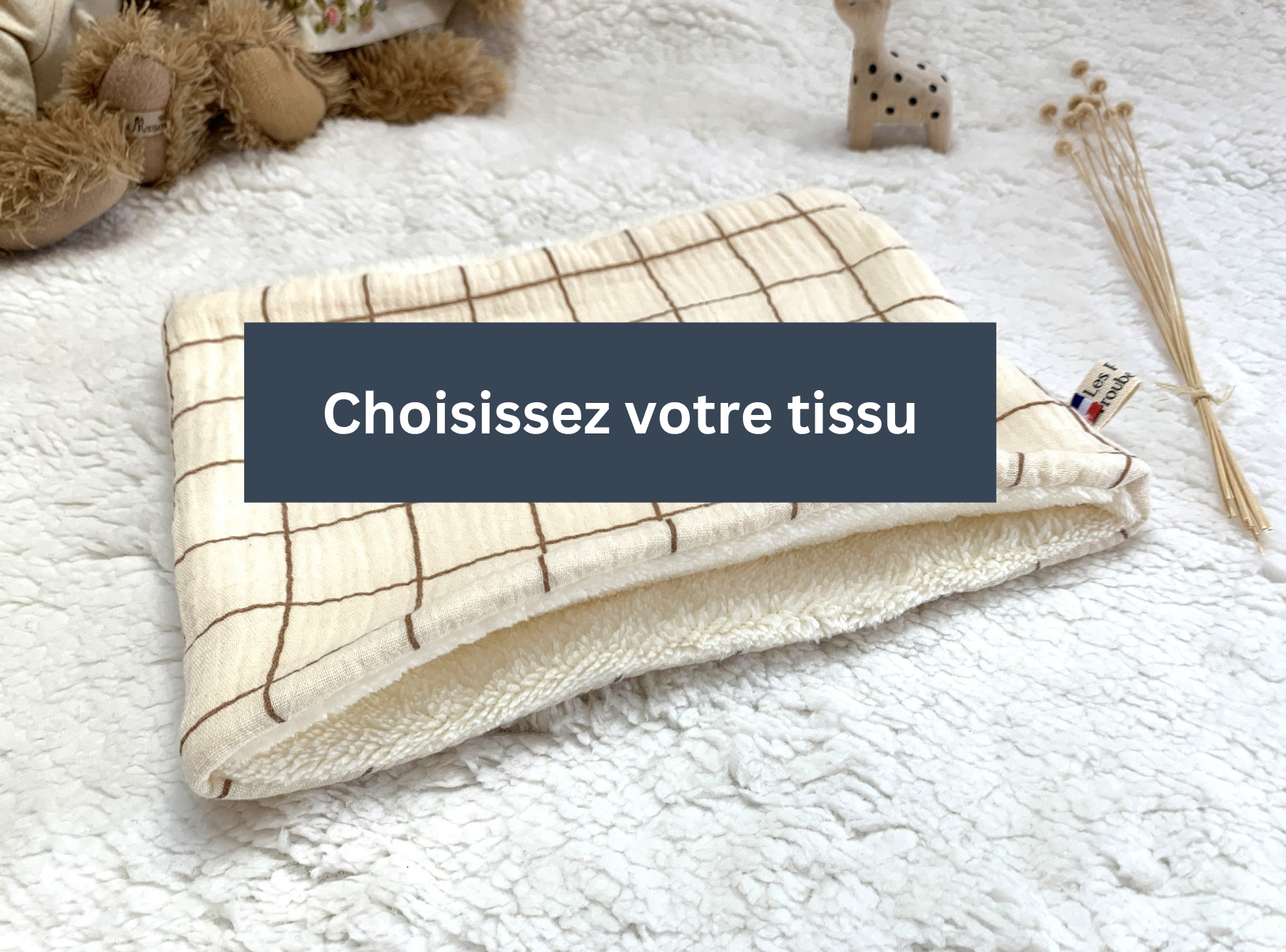 Tour de cou bebe enfant snood - choix du tissu