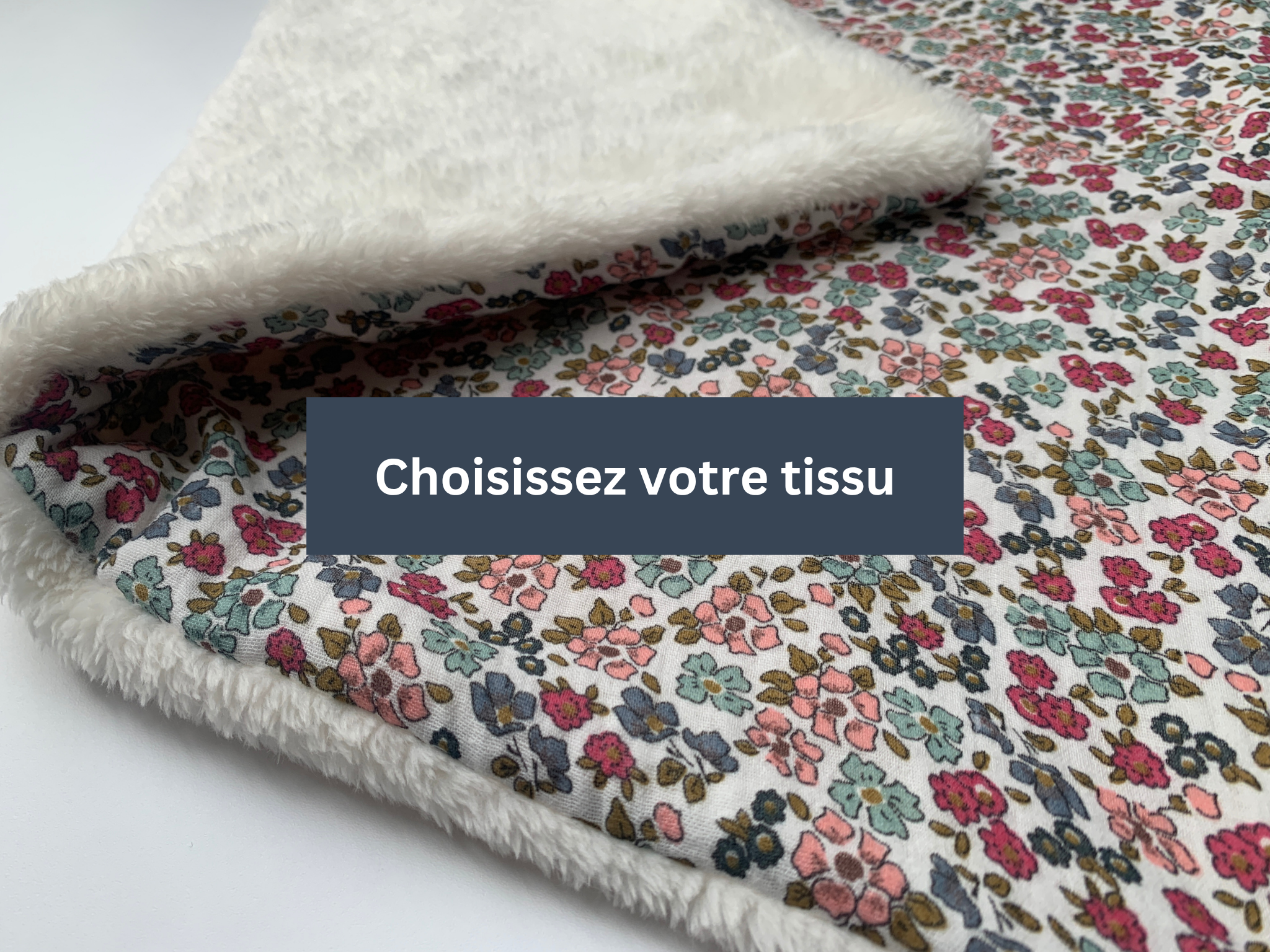 couverture bébé - choix de la double gaze de coton