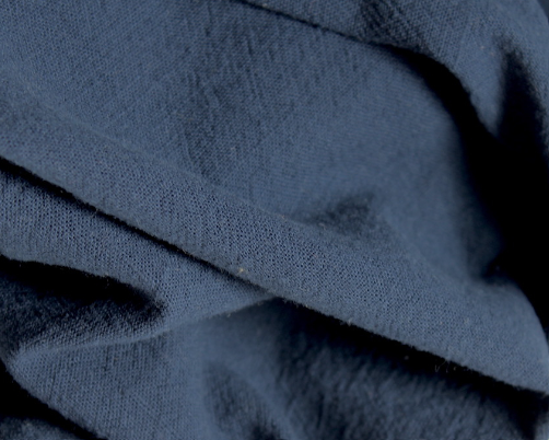 coton lave bleu marine