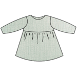 robe gaze sans col