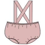bloomer bretelles uni