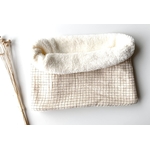 snood carreaux crème 2