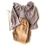 blouse pantalon velours