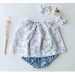 ensemble blouse plumetis