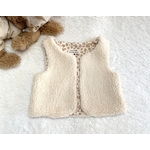 gilet sans manche leopard mia milk