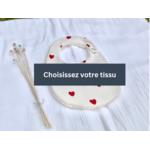 bavoir classique fait main - tissu au choix