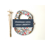 Bavoir classique fait main - coton Liberty