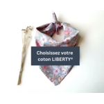Foulard fait main - choix du Liberty