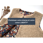 gilet berger personnalisable liberty